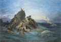 Les Oceanides Les Naiades de la mer Gustave Doré